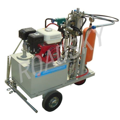 Hand Push Cold Solvent Road Marking Machine