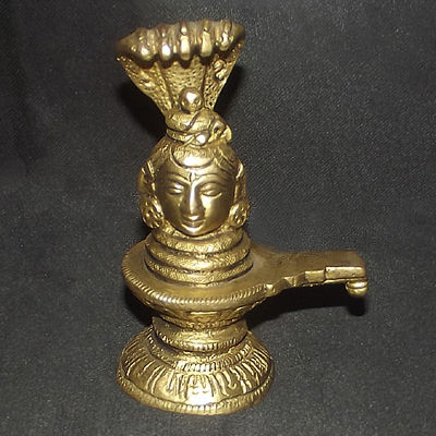 Brass Metal Shiv Ling Statue