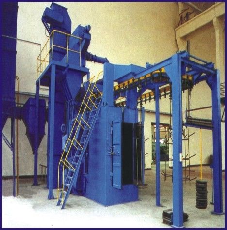 Catenary Shot Blasting Machine