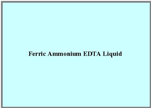 Ferric Ammonium Edta Liquid