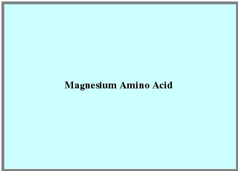 Magnesium Amino Acid