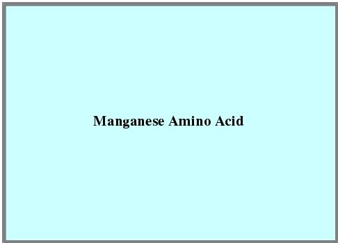 Manganese Amino Acid