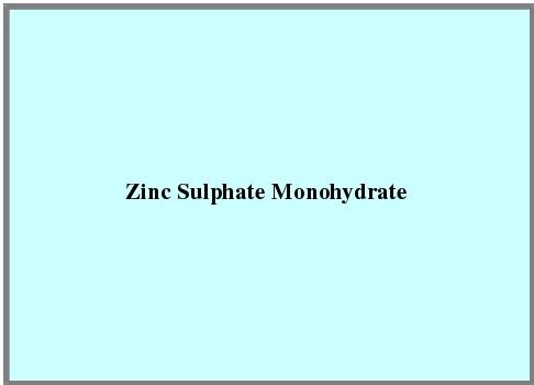 Zinc Sulphate Monohydrate