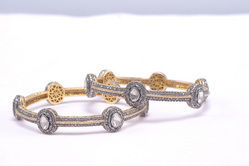 Diamond Bangles (Kv-1626)