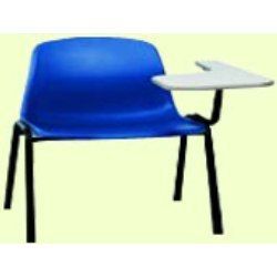 Plastic Writing Chair With Pad