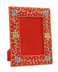 Red Designer Photo Frame