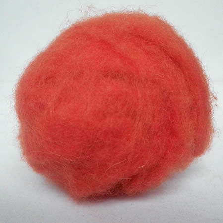 Natural Dyed Wool Filler For Diy Wool Tops Felting