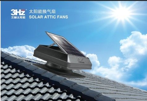 Solar Attic Fan - High-Quality Solar Panel , Intelligent Temperature Control and Automatic Airflow Management