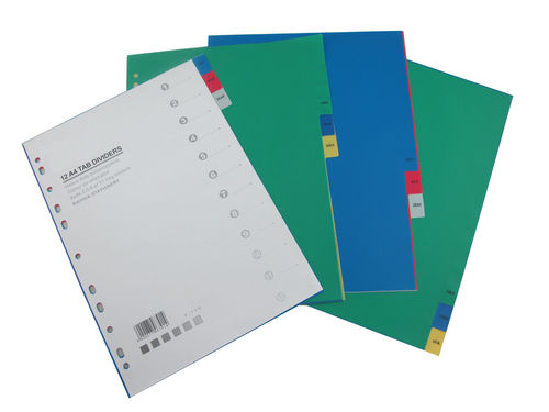 A4 Index Divider