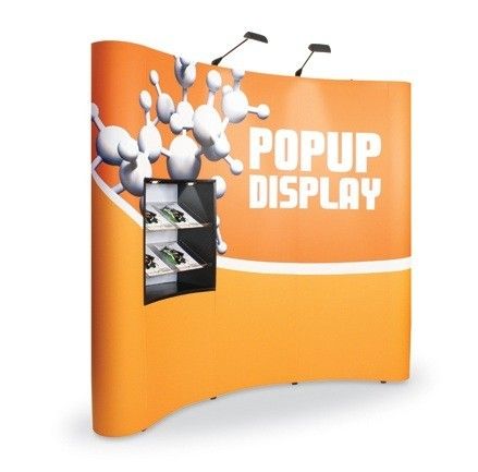 Pop Up Stand With Shelf