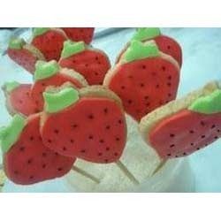 Stawberry Lollipops