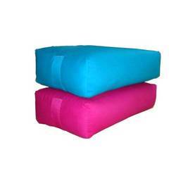 Rectangular Bolster - 100% Cotton Fabric, 60x30x15 CM, Removable Cover & Convenient Carry Handle, Customizable Colors Available