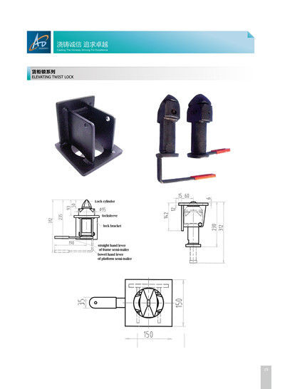 Elevating Twist Lock