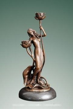 Bronze Dream Girl Statue