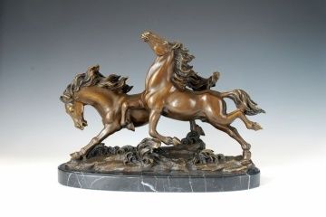 Bronze Horses Statue