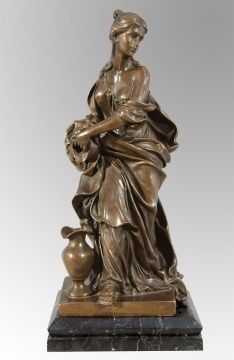 Bronze Live Statue Of Women