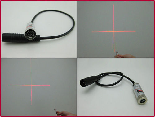 Adjustable Cross Line Laser Module 5mW FU635AC5-D12