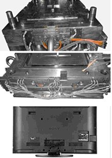 टीवी बैक कवर के लिए प्लास्टिक इंजेक्शन मोल्ड