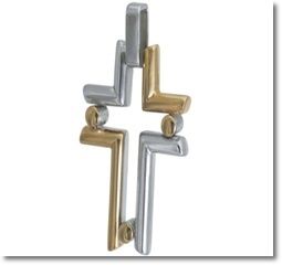 Stainless Steel Cross Pendant (SSP8)