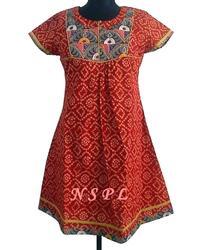 Bandhej Print Kurtis