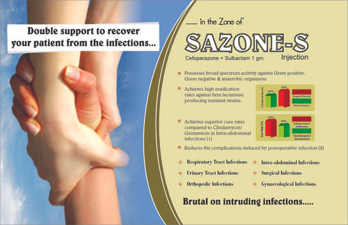 Cefoparazone And Sulbactam Injection