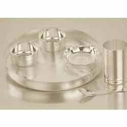 Silver Coated Dinner Set