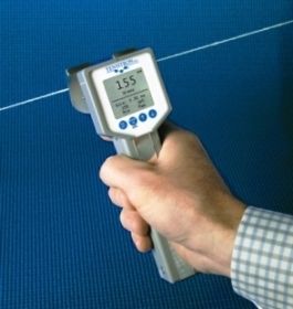 Yarn Tension Meter - Digital Tension Measurement for Narrow Belts and Ribbons, Customizable Contact Elements for Optimal Performance