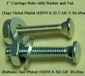 MS Carriage Bolt - Stainless Steel, Various Sizes | Corrosion & Abrasion Resistant, Durable Finish, Dimensional Stability