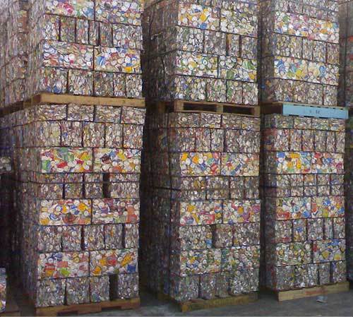 Recyclable Aluminium Can Scrap