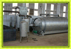 10 Ton No-pollution Scarp Tyre And Plastic Pyrolysis Plant