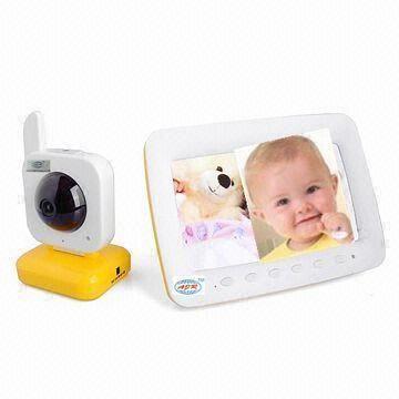 7 Inches Tft Lcd 2.4ghz Wireless Baby Monitor