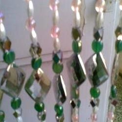 Acrylic Colored Crystal Bead Curtain