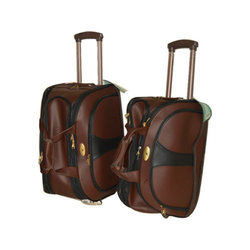 Leather Suitcase - Finest Quality Tanned Leather, Attractive Shapes & Colors | Lightweight, Durable, Crack Resistant, Perfect Finish, Optimum Endurance