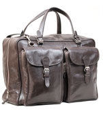 Large Leather Travel Bag