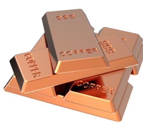 Copper Ingot - Premium Quality 99.99% Purity, Hexagonal/Square/Round Shapes, Width 305-100mm, Length 800-2500mm