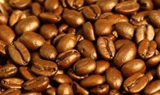 Roasted and Green Coffee