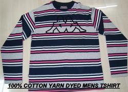 Mens Yarn Dyed T-shirt