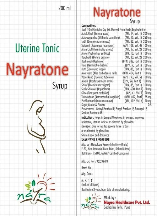 Nayratone Syrup