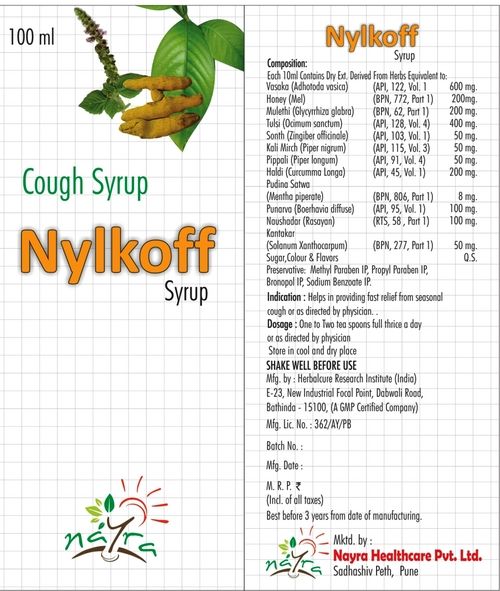 Nylkoff Syrup