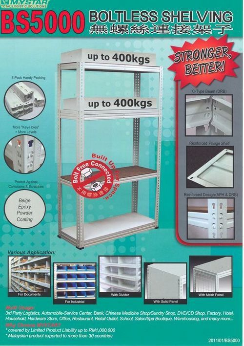 Boltless Shelving BS5000