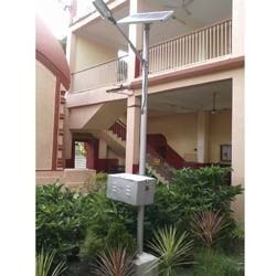 Solar Street Lighting Systems - Weather Proof Luminaries, Automatic Dusk to Dawn Controller, Highly Efficient Charge Controller and Inverter