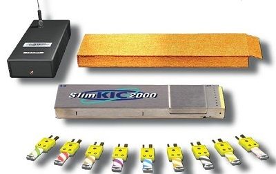 KIC Slim 2000 Thermal Profiler Reflow Oven Wave Soldering Temperature Tester