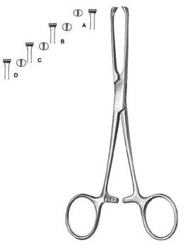 Alliss Tissue Forceps