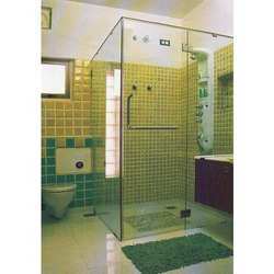 Glass Corner Shower Partiton