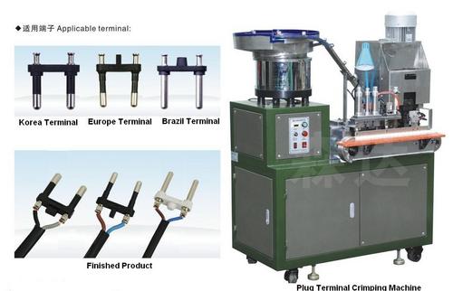  स्वचालित फीड प्लग टर्मिनल क्रिम्पिंग मशीन 