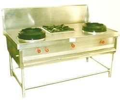 Chinese Gas Range With Stock Pot