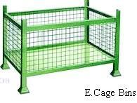 Cage Bins - High Quality Steel, Various Sizes Available | Durable and Versatile Industrial Storage Solutions