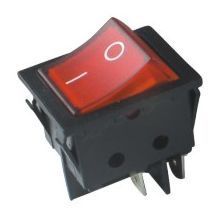 Illuminated High-Current Rocker Switch