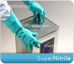 Industrial Nitrile Flocklined Glove