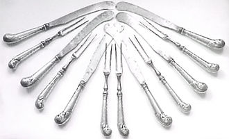 Cutlery Set Silver Plated